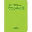3664447205809-Agenda Colornote - 1 semaine sur 2 pages - 7,5 x 10,5 cm - vert pomme - Oberthur--0
