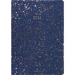 3664447205519-Agenda Céleste - 1 semaine sur 2 pages - 17 x 24,5 cm - marine - Oberthur--0