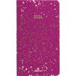 3664447205588-Agenda de poche Céleste - 1 semaine sur 2 pages - 9,5 x 17 cm - fuchsia - Oberthur--0