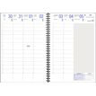 3664447231235-Agenda à spirale Portland - 1 semaine sur 2 pages - 17 x 24,5 cm - noir - Oberthur--1