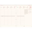 3664447203362-Oberthur - Recharge pour organiseur - 1 semaine sur 2 pages (semainier international) - 21 x 32,5 cm--0