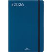 3664447205908-Agenda Flex - 1 semaine sur 2 pages - 17 x 24,5 cm - bleu marine - Oberthur--0