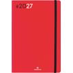 3664447232447-Agenda Flex - 1 semaine sur 2 pages - 17 x 24,5 cm - rouge - Oberthur--0