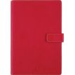 3664447186122-Agenda Milano - 1 semaine sur 2 pages - 17 x 24,5 cm - rouge - Oberthur--0