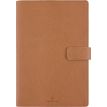 3664447228617-Agenda Milano - 1 semaine sur 2 pages - 17 x 24,5 cm - camel - Oberthur--0