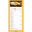 3664447231594-Calendrier mensuel en papier sur plaque illustrée - 16 x 33 cm - différents modèles disponibles - Ob--1