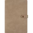 3664447181455-Agenda à spirale Ramatuelle - 1 semaine sur 2 pages - 17 x 24,5 cm - taupe - Oberthur-P_405186256_1-0