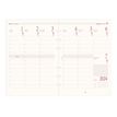 3664447233161-Organiseur Milano - 19 x 23 cm - amande - Oberthur-P_405186382_1-4