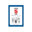 3664447206783-Oberthur - Bloc éphéméride humoristique - 6 x 9 cm - bleu-P_405186427_2-1
