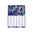 3664447227542-Calendrier Poster or - 6 mois par face - 21 x 26,5 cm - Oberthur-P_405186497_3-2