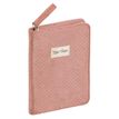 3371010509980-Quo Vadis Colette - Business diary - 100 x 150 mm - rose poudré - velours--0