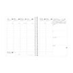 3371010515639-Quo Vadis - Agenda - Spiralé avec répertoire - Président S - Semainier Planning - Français - Impala - Rouge - 14 mois de décembre à j--1
