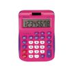 4002390085359-MAUL MJ 550  - Calculatrice solaire - 8 chiffres - rose--0