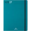 3664447232379-Agenda Flex - 1 semaine sur 2 pages - 22 x 28 cm - émeraude - Oberthur--0