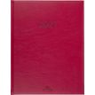 3664447231938-Agenda London - 1 semaine sur 2 pages - 22 x 28 cm - rouge - Oberthur--0
