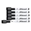 5028252603485-Rexel Joy - Pack de 6 marqueurs noirs pour tableau blanc - pointe fine-P_405187885_4-3