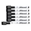 5028252603485-Rexel Joy - Pack de 6 marqueurs noirs pour tableau blanc - pointe fine-P_405187885_5-4