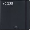3664447180823-Agenda Flex - 1 semaine sur 2 pages - 16 x 16 cm - noir - Oberthur-P_405187963_1-0