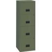 3219090952589-Classeur 4 tiroirs pour dossier suspendus - 126 x 40 x 40 cm  - kaki--0
