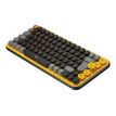 5099206101142-Logitech POP Keys - Clavier - sans fil - Bluetooth LE, Bluetooth 5.1 - Français - Brown --P_405188010_6-4