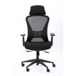 0404051884686-Fauteuil de bureau DESIGNER - Accoudoirs réglables - Appuie-tête - noir-P_405188468_2-1