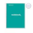 8422593021347-Notebook Emotions, Couverture souple, A4, séyès, 80 feuilles de 1 couleur, Miquelrius, Turquoise.--1