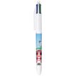 3086123758759-BIC Stylo à Bille 4 Couleurs Original à Pointe Moyenne Rétractable (1,00 mm) - Décors Thématique Sud-P_405189041_3-2