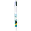 3086123758759-BIC Stylo à Bille 4 Couleurs Original à Pointe Moyenne Rétractable (1,00 mm) - Décors Thématique Sud-P_405189041_5-4