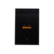 3037921960097-RHODIA N°19 - Bloc notes agrafé - 210 x 318 mm - 80 feuilles - 160 pages - papier extra blan-P_405189055_1-0