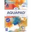 3329689756204-Clairefontaine - Aquapad - bloc encollé - A6 - 50 feuilles - 300g-P_405190314_1-0