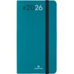 3664447206035-Agenda Flex - 1 semaine sur 2 pages - 9,5 x 17,5 cm - émeraude - Oberthur--0