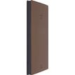 3664447208510-Agenda Stan - la semaine sur 1 page et 1 page de notes - 19 x 24,5 cm - marron - Oberthur--1