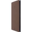 3664447208510-Agenda Stan - la semaine sur 1 page et 1 page de notes - 19 x 24,5 cm - marron - Oberthur--2