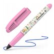 4004675172174-Stylo roller zippi rose avec réservoir cartouche--0