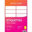 5014702147999-Office Star - 100 Étiquettes jaune fluo - 210 x 297 mm-P_405199458_1-0