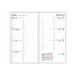 3664447232485-Agenda Flex - 1 semaine sur 2 pages - 9,5 x 17,5 cm - noir - Oberthur-P_405199587_1-2