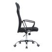 3760170885711-Fauteuil de bureau - accoudoirs fixes - appuie-tête intégré - noir-P_405199728_4-3