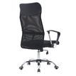 3760170885711-Fauteuil de bureau - accoudoirs fixes - appuie-tête intégré - noir-P_405199728_5-4