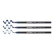4004764926619-edding 1255 - Feutre - permanent - bleu acier - encre pigmentée à base d'eau (pack de 3)-P_405199910_2-0