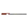 4004764338740-edding 55 - Feutre fin - pour carton - brun - encre à l'eau - 0.3 mm - extra fin-P_405199999_1-0