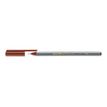4004764338740-edding 55 - Feutre fin - pour carton - brun - encre à l'eau - 0.3 mm - extra fin-P_405199999_3-3