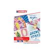 4057305046628-edding 30010 - Bloc acrylique/huile - gommé - A6 (105 x 148 mm) - 20 feuilles / 40 pages -P_405200060_4-0