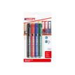 4004764894499-edding 2000 C - Marqueur - permanent - noir, rouge, bleu, vert - 1.5-3 mm-P_405200088_5-2