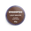 0766416189882-Snazaroo Classic - Peinture - peinture à base d'eau - marron clair - 18.8 g-P_405202391_2-1