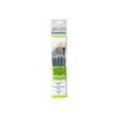 0884955030738-Winsor & Newton Foundation - Lot de pinceaux - 6 parties - rond, usé bombé, plat - taill-P_405203370_1-0