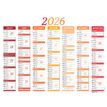 3664447202532-Calendrier Nuance - 7 mois par face - 320 x 420 mm - Oberthur--1