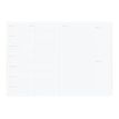 3664447177298-Semainier Perpétuel - pages de calendrier non datées - 15,1 x 21,5 cm - marine - Oberthu-P_405204427_2-1