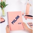 8411574108788-NOTEBOOK 1 A4  T/D 5 X 5 MM 120 H SINCE 1918 ROSA--1