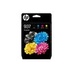 0199764688569-HP 937 - Pack de 4 - noir, jaune, cyan, magenta - cartouche d'encre originale (6C400NE)-P_405216949_44-23