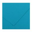 3148950400208-CANSON Iris Vivaldi - Papier Dessin Couleur - Lisse - 120 g/m² - Feuille - A4-21x29,7cm,Bleu Primaire--0